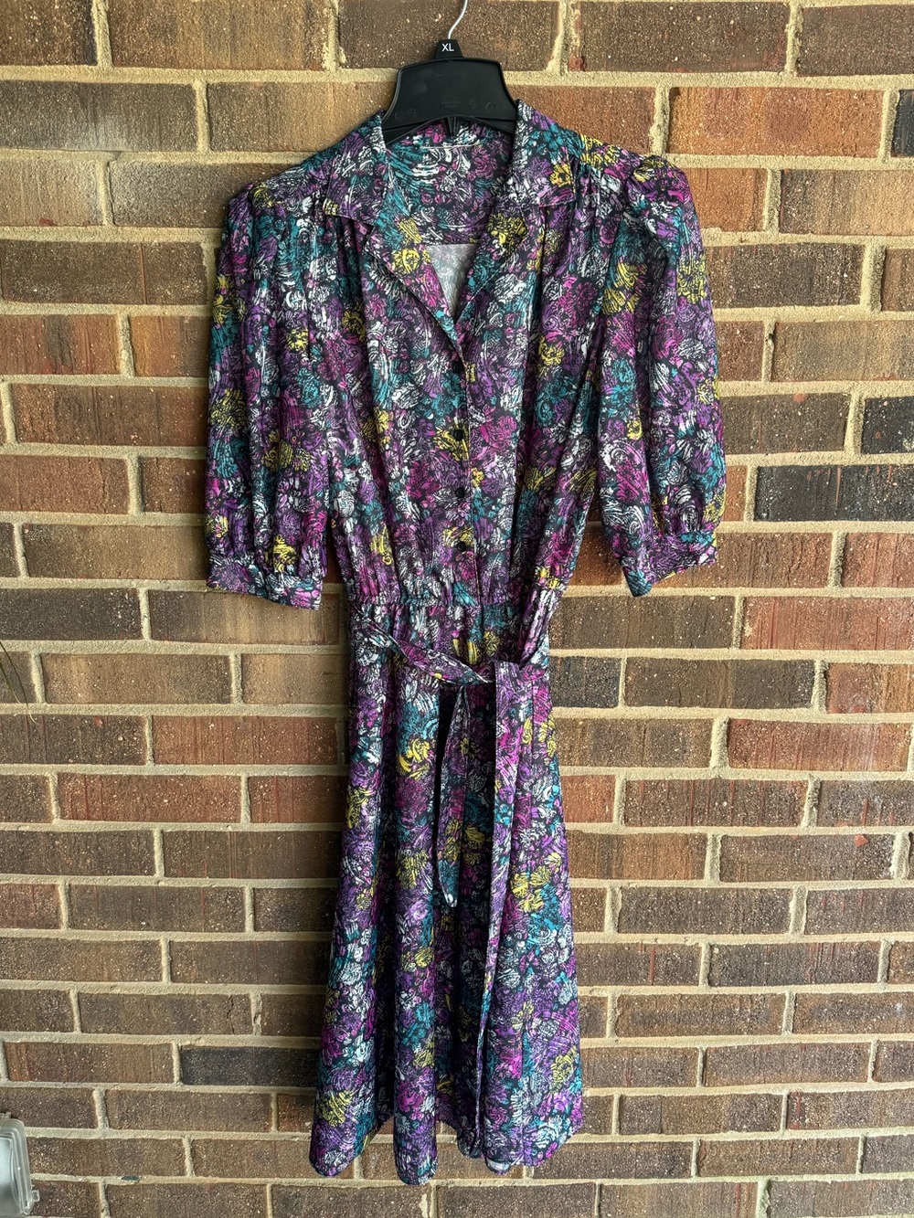 Vintage purple dress